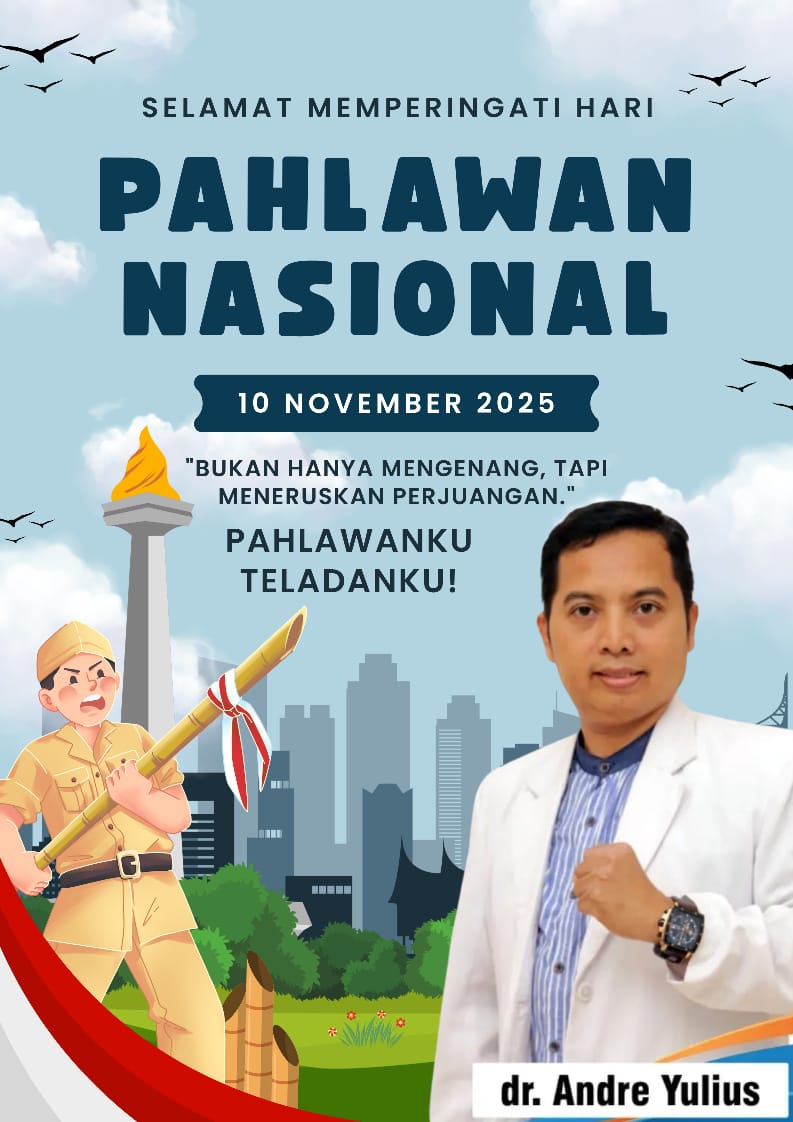 Dr. Andre Yulius Dorong Semangat Kolaborasi Nasional dalam Memperingati Hari Pahlawan 2025