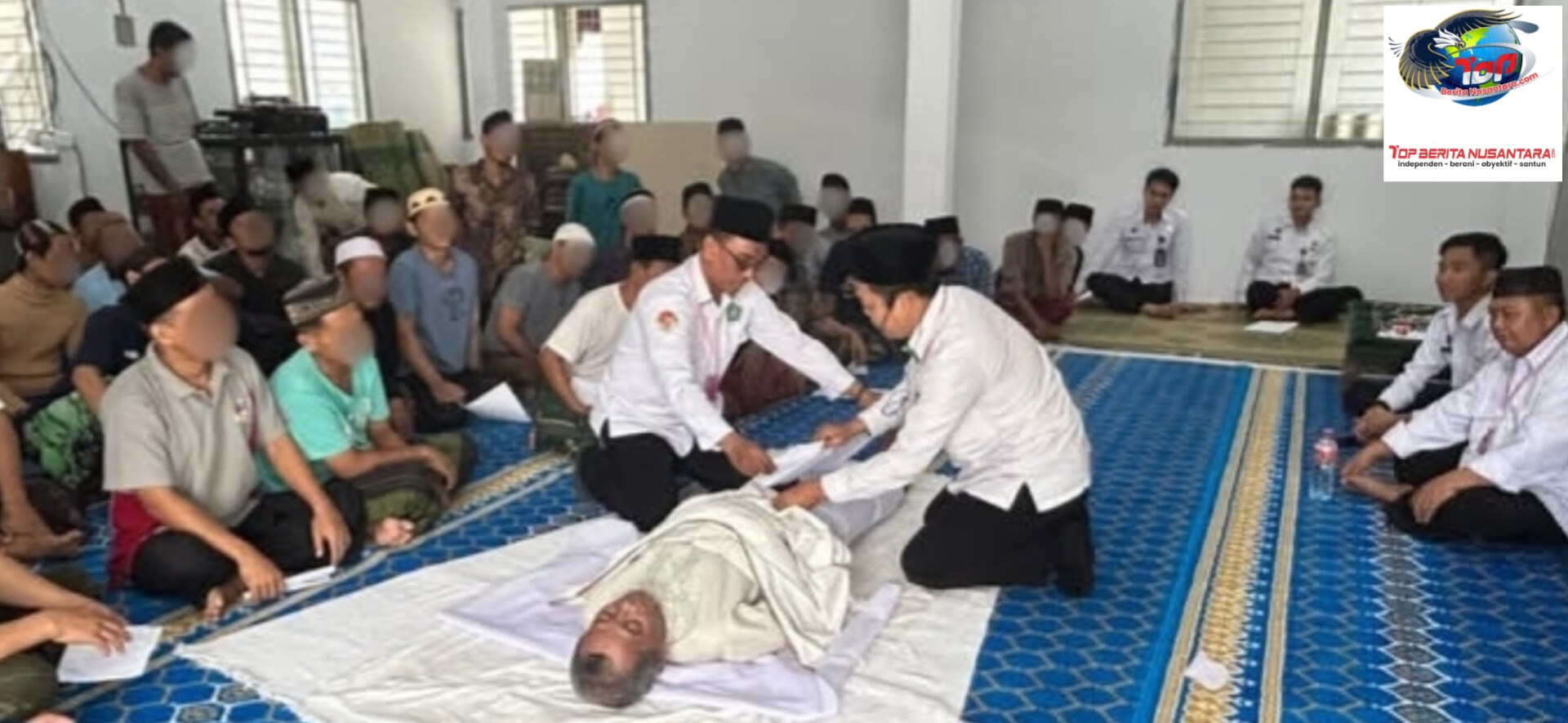 Warga Binaan Rutan Gresik Dibekali Keterampilan Mengurus Jenazah, Tingkatkan Pembinaan Keagamaan