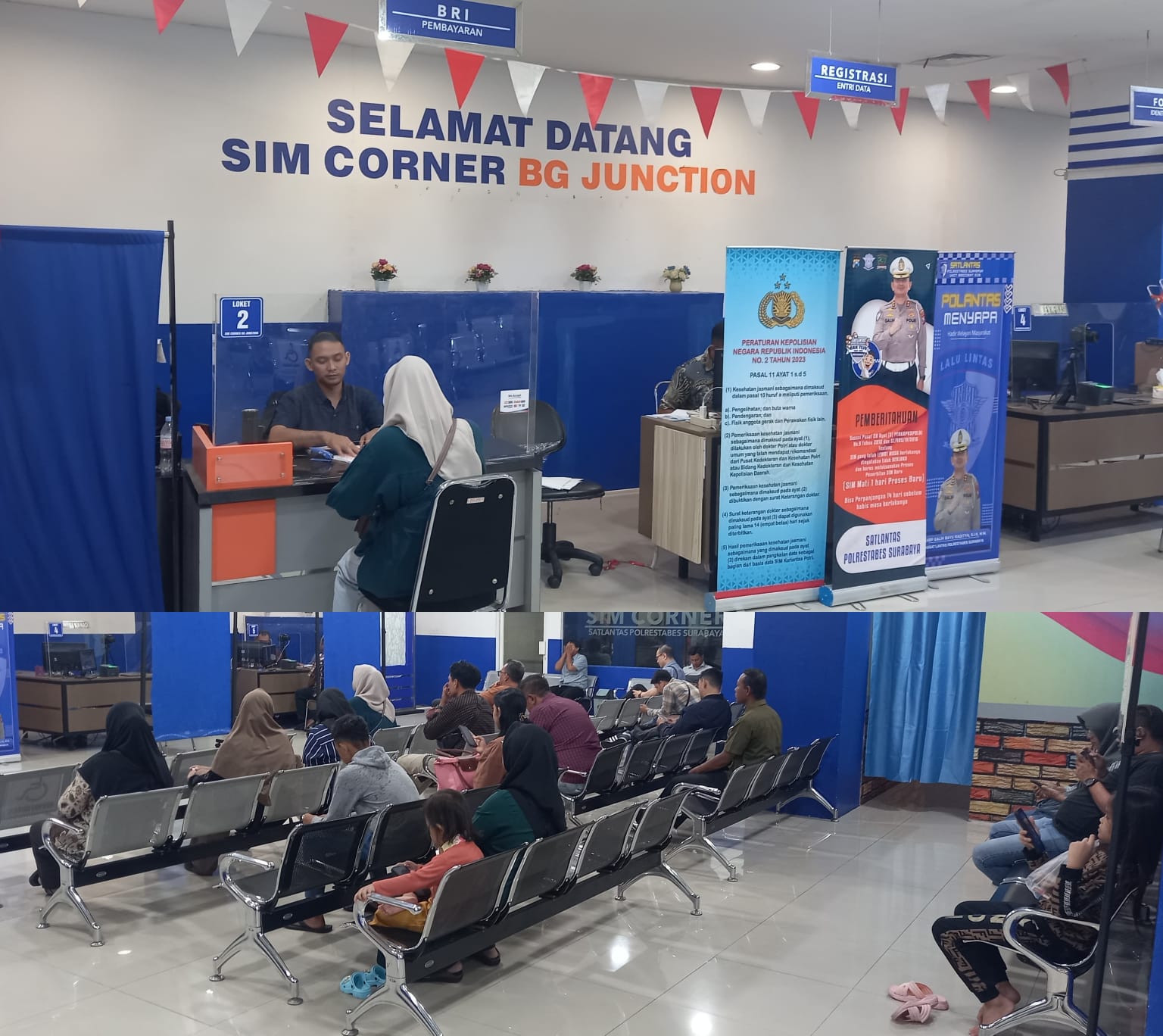 AKP Tri Arda Meidiansyah, S.TR.K, Sik : SIM Corner Polrestabes Surabaya Bentuk Komitmen Layanan Publik Efisien Bagi Warga Kota