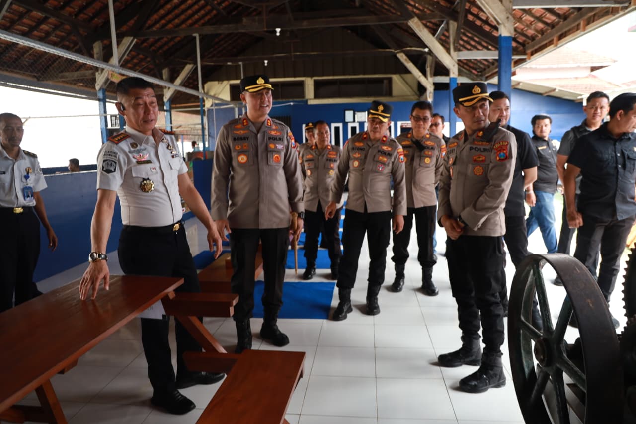 Kapolres Jember Kunjungi Lapas Kelas IIA Perkuat Sinergi Pengamanan dan Pembinaan