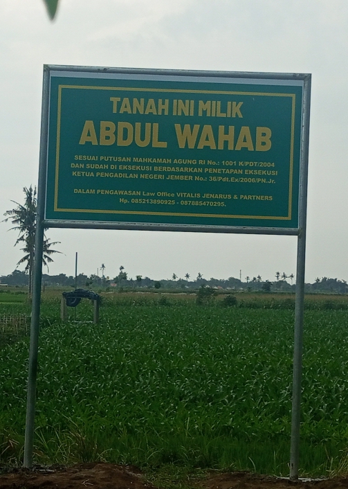 Dugaan Penguasaan Tanah Ilegal Setelah Putusan MA Inkracht Dilaporkan ke Polda Jatim, Kerugian Capai Rp5 Miliar