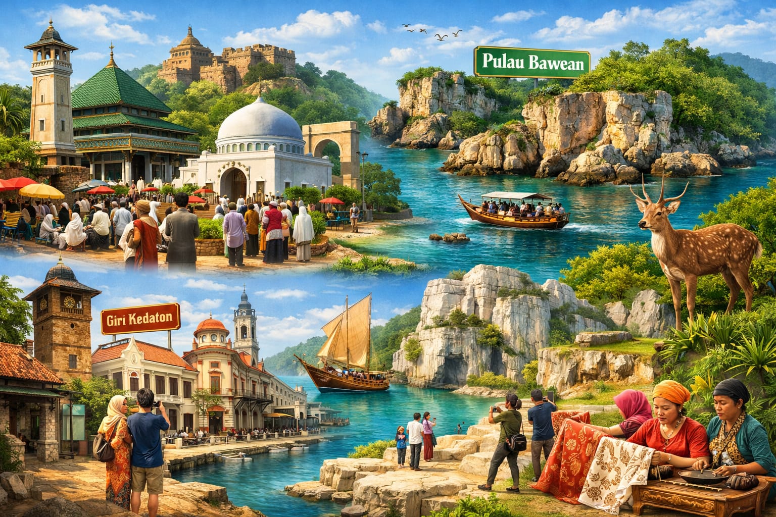 Gresik Bangkitkan Potensi Wisata: Perpaduan Religi, Bahari, Sejarah, dan Ekonomi Kreatif