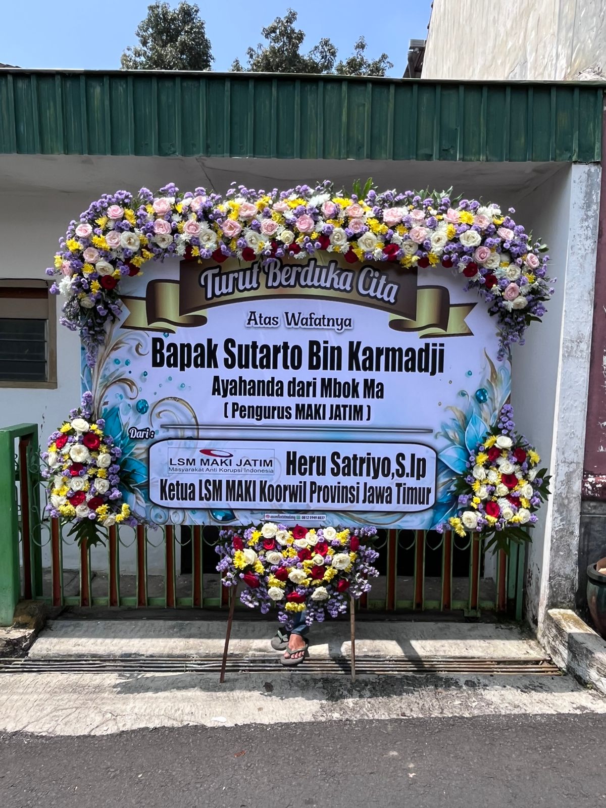 Selamat Jalan Bapak Sutarto: Jejak Kebajikan Tetap Abadi, Solidaritas MAKI Jatim Mengalir Penuh Haru