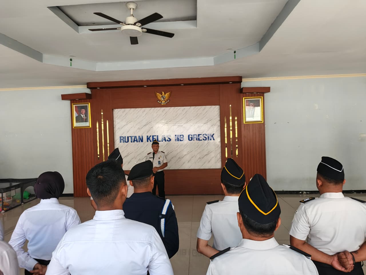 Rutan Gresik Perketat Pengamanan dan Disiplin Pegawai Melalui Apel Pagi Rutin